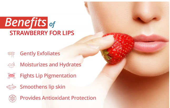 Key Benefits of Using Strawberry Lip Balm