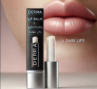 Derma lip balm for dark lips