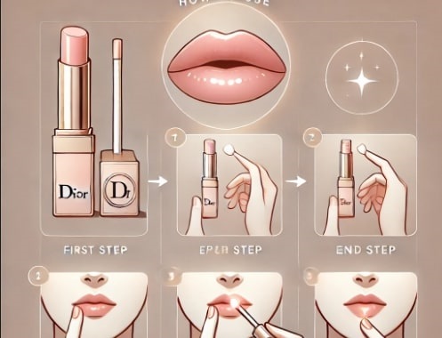 How to Use Dior Glow Lip Balm