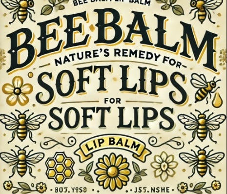 Bee Balm Lip Balm Nature’s Remedy for Soft Lips